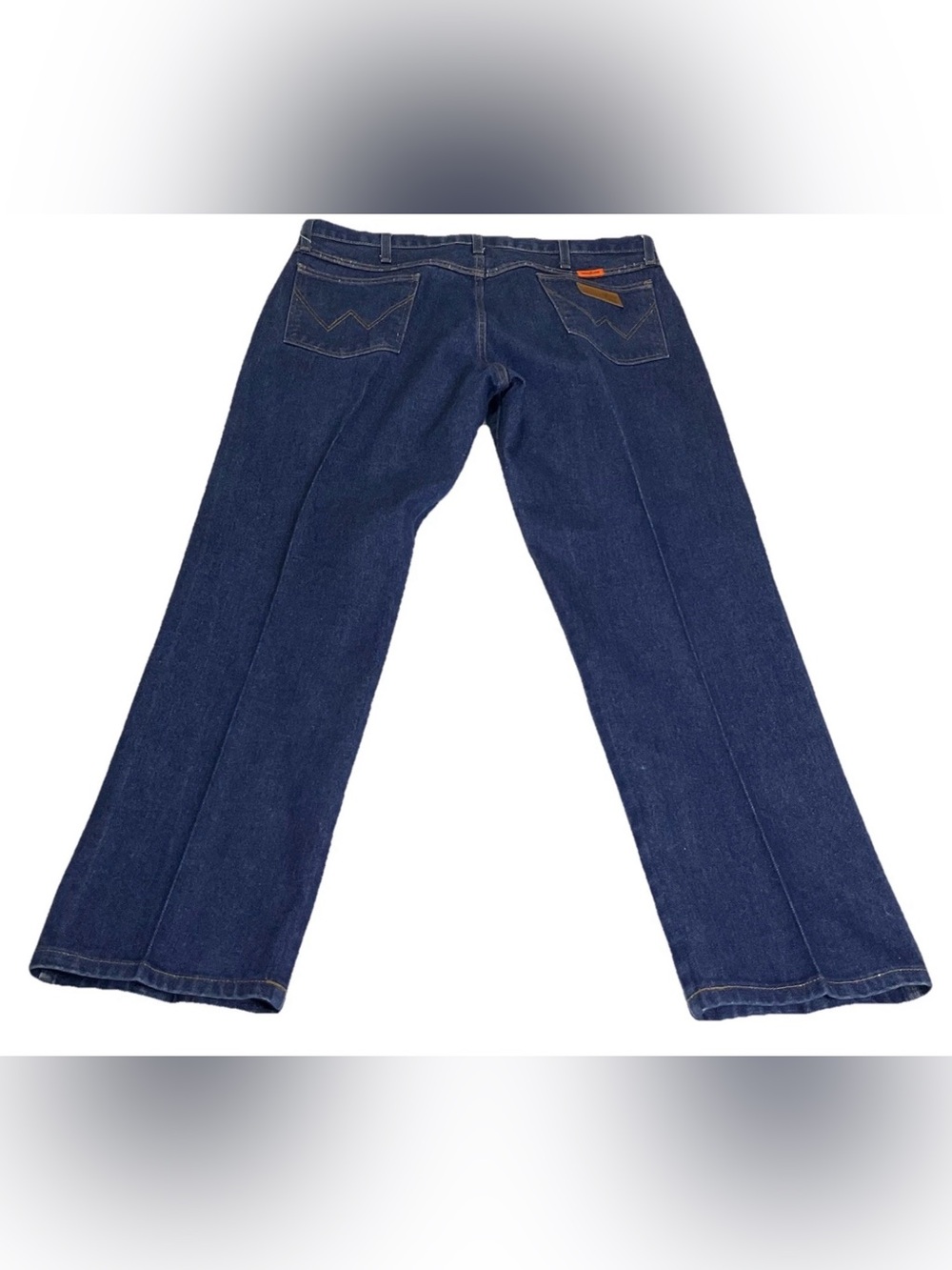 Wrangler FR Flame Resistant Jeans Men's 38x30  Blue Relaxed Fit Denim